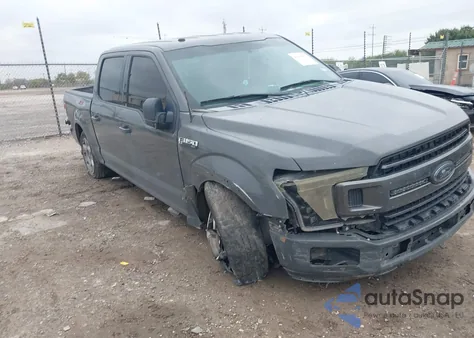 2018 Ford F-150 Xlt from USA, damaged, VIN 1FTEW1CP8JFD38781